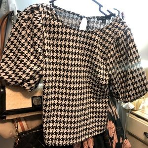 Black and White Top